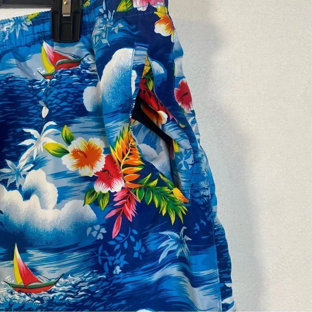 Polo Sport Ralph Lauren Floral/Tropical Theme Swim Shorts Size XXL